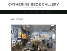 Tablet Screenshot of catherinebede.com